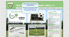 Desktop Screenshot of gruen-weiss-neukoelln.de